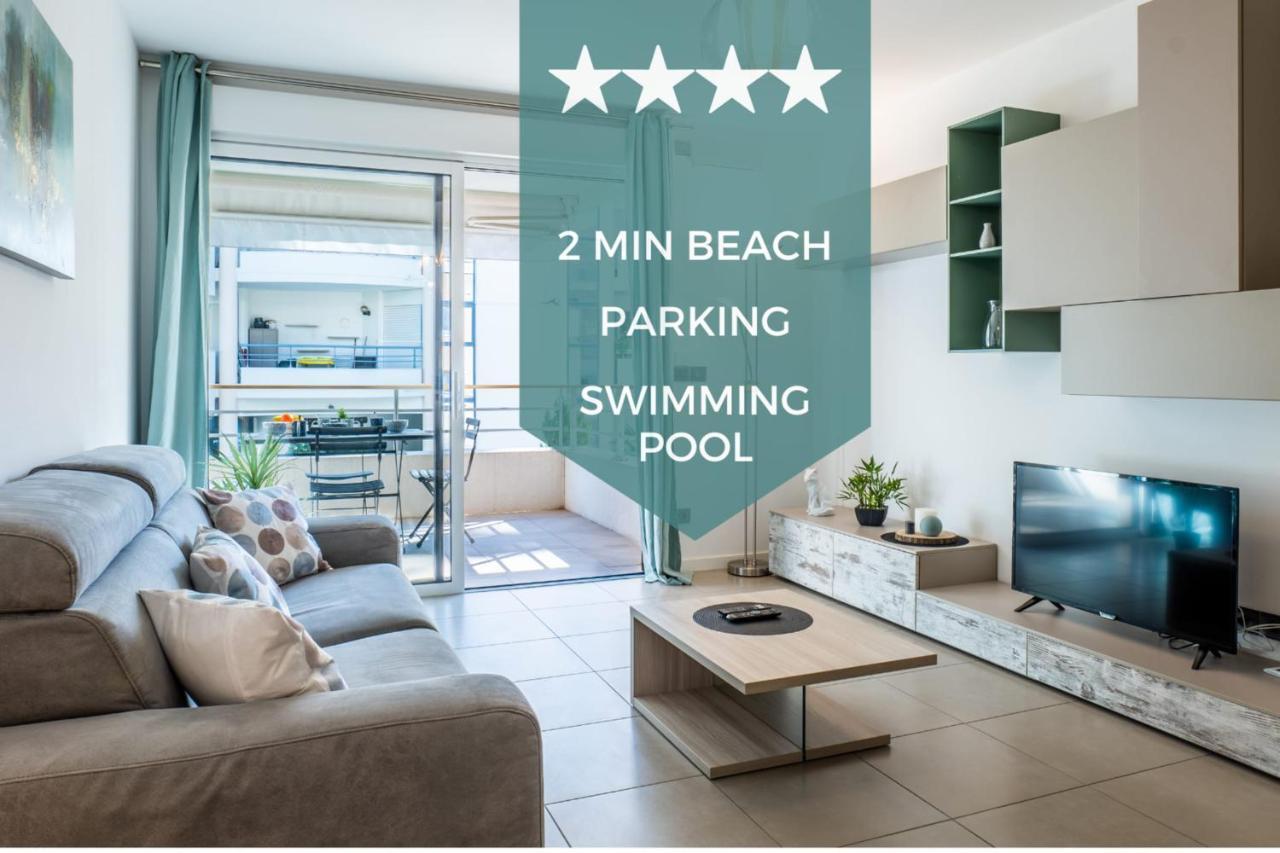 Apartment 1-br In Palm Swimming Pool Parking Cannes